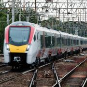 Trains across Suffolk have been delayed after a vehicle hit a bridge