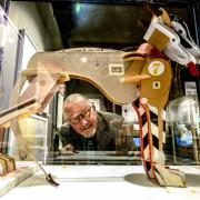 David Hughes has co-created the exhibition at the Moyse's Hall Museum in Bury St Edmunds.