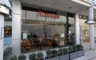 The Nando's in Bury St Edmunds