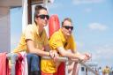 Southwold's lifeguards were on full alert in the sun