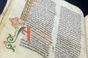 The ancient manuscripts can be seen at an exhibition at St Edmundsbury Cathedral