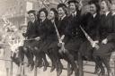 I just love these two pictures of my (2nd from right) Mum (Joyce Green nee Bradford) celebrating VE Day in Blackpool with her colleagues in the WRNS. Joyce is now 92 and lives in Felixstowe. 

 

Jackie Parker