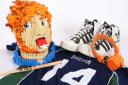 The items belonging to Ed Sheeran which are due to be auctioned Picture: BISHOP & MILLER