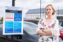 Megan Reynard, a 35-year-old teacher, is calling for new signs to be added to Arc-Cattlemarket car park