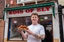 Joe Edis of Edis of Ely with the scotch eggs that went viral on TikTok