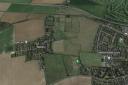 West Suffolk Council received plans for a relief road in Bury St Edmunds, Google Maps