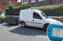 Officers stopped a van being driven by a learner driver in Bury St Edmunds