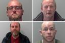 Some of the criminals put behind bars in September