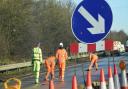 The A11 will be closed overnights for planned roadworks