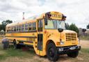 This American school bus has been kitted out for glamping and can be found in west Suffolk
