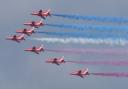 The Red Arrows are scheduled to be flying over Suffolk once again this week