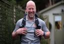 Dominic Longhurst is training for three gruelling challenges of running, swimming and cycling for charity that will take place over 18 months