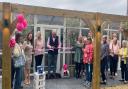 Councillor John Griffiths opened the Longcroft Cat Hotel in Bury St Edmunds