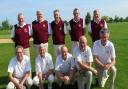The Suffolk Senior team which beat Norfolk by 10 matches to five at Halesworth. Back (from left): Kevin Brooks (captain), Trevor Golton, Trevor Hellyer, Steve Mann and Stephen Duffety, Front: Mark Jackson, Steve Whymark, Nigel Fosker, Roger Taylor and