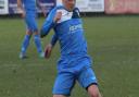 Jarid Robson bagged a brace for Haverhill Borough in their 4-1 win at Walsham-le-Willows. Picture: GARY BROWN