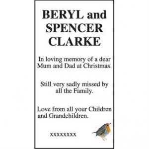 Beryl and Spencer Clarke