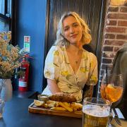 Food reviewer Autumn Lewis at The Gatherers in Norwich