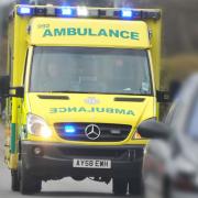 Police stopped the ambulance in Bury St Edmunds (file photo)