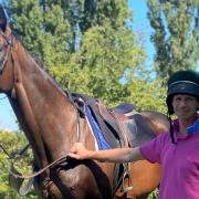 An enthusiastic amateur rider is set to participate in a famous Newmarket horse race 40 years after his first encounter.