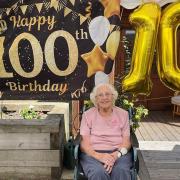 Two residents at a care home in Newmarket have celebrated their 100th birthdays with surprise parties with family and friends.
