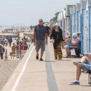 Temperatures in Suffolk are expected to soar on Monday and Tuesday