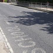 Lines outside schools will be repainted under the �500,000 scheme. Pictures: OLIVER SULLIVAN