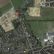 land on Barton Road, Thurston, which is the site of the plans for eight new homes.