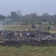 A GoFundMe has been set up after a suspected arson attack at a Suffolk farm