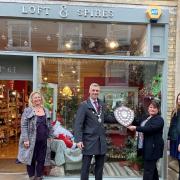 Who will win this year's best-dressed Christmas window competition in Bury St Edmunds? Last year it was LOFT & SPIRES