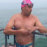 Richard Pearce, senior service advisor at Cecil & Larter, the Seat / Volvo dealership in Bury St Edmunds, is part of a team called the ‘Six Scilly Swimmers’ - who in two weeks’ time are going to embark on an epic Atlantic coast swimming challenge.