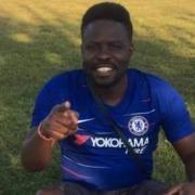 Popular member of staff Geoffrey Siango, who died of cancer aged 35