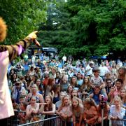 Nearly Festival is a popular family event in the Abbey Gardens in Bury St Edmunds. This picture was taken at the 2018 gig.