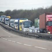 The A12 and A14 around Copdock is a priority road project for Suffolk