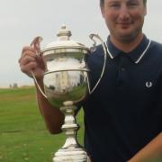 Andrew Robinson shot a career-best 64 to win at Gog Magog. Picture: TONY GARNETT