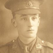 Lionel Baker, from Lavenham, was captain of the Suffolk Regiment Picture: SUPPLIED BY BAKER FAMILY