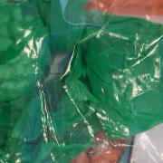 A man was allegedly caught with over 200 wraps of suspected Class A drugs concealed in his underwear