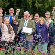Bury St Edmunds has celebrated success at the RHS Britain in Bloom finals, extending their achievement at regional level to national awards.