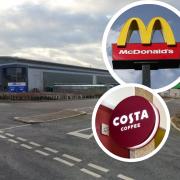 McDonalds and Costa Coffee will be opening near Bury St Edmunds this year